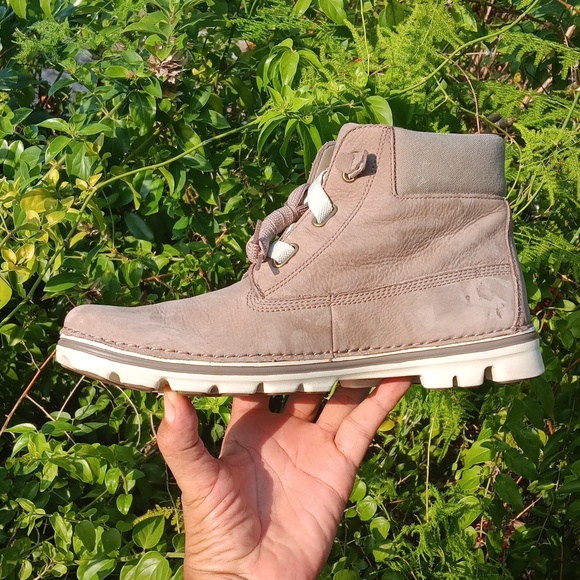 Timberland Womens Brookton Leather Closed Toe Ankle Fashion, Dk Grey, Size 11.0 - Picture 3 of 17